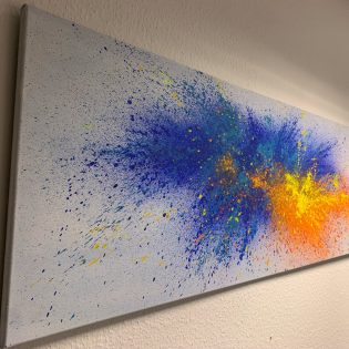 Seitenansicht im Raum