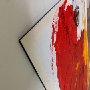 Seitenansicht im Studio
